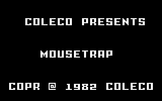 Mouse Trap screenshot 3 for Intellivision